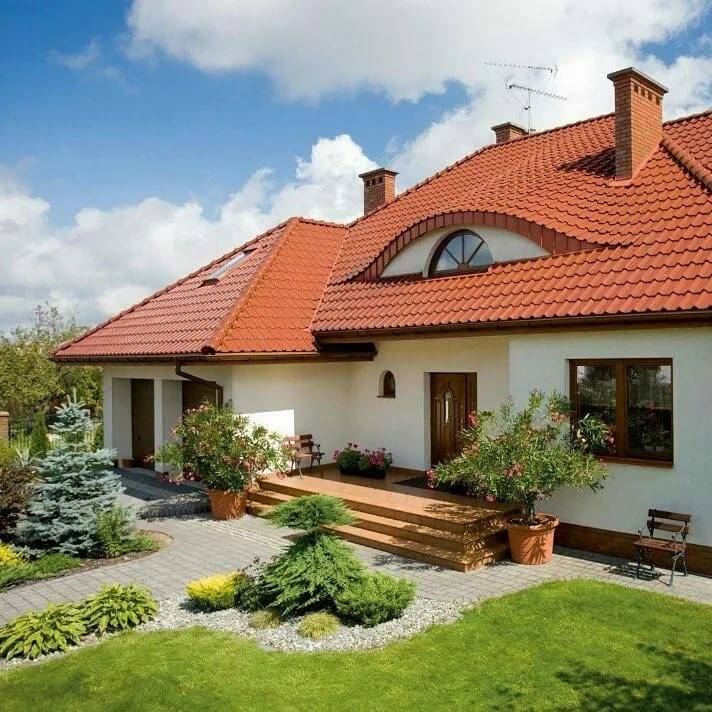 Ландшафтный дизайн дачного участка - 45 фото