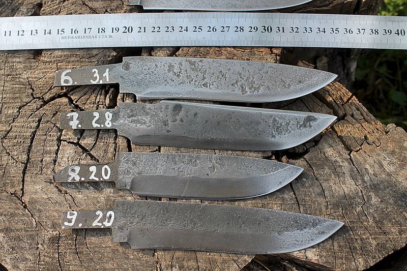 Сталь для ножей — сравнение марок