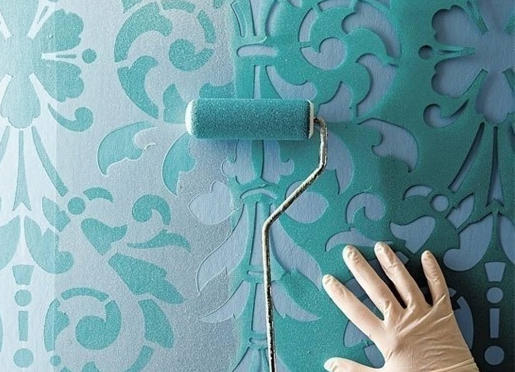 Валики для декоративной покраски стен с рисунком своими руками