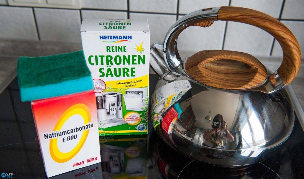 Как отмыть чайник от жира и нагара снаружи в домашних условиях