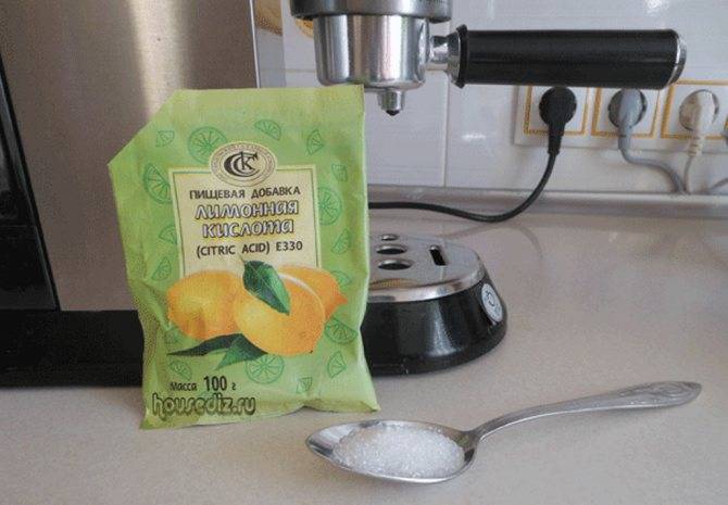 Как промыть и очистить кофемашину лимонной кислотой - кофевед