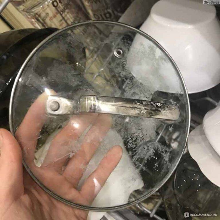 Белый налет в посудомоечной машине — почему появляется как устранить