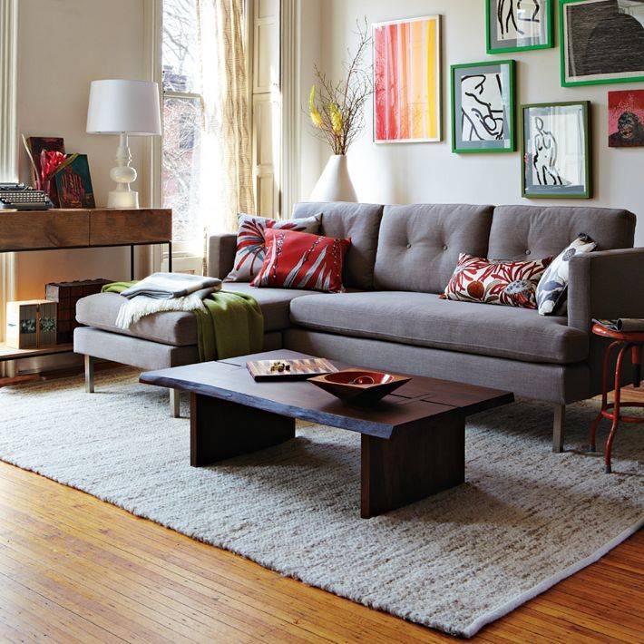 Зелёный диван: правила сочетания в интерьере