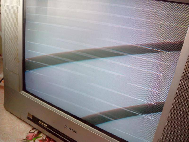 Горизонтальные полосы на экране телевизора samsung причина - вместе мастерим