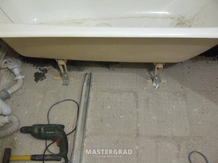 Правильная установка ванной: схемы монтажа + инструкции по украшению (110 фото)