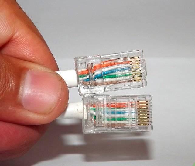 Как обжать сетевой кабель без инструмента (отверткой)