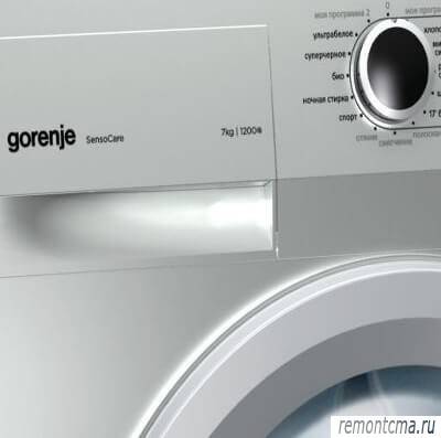 Расшифровка кодов ошибок стиральной машины gorenje – что делать, как исправить
