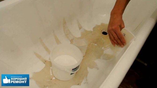 Покрытие ванны акрилом своими руками - как сделать правильно