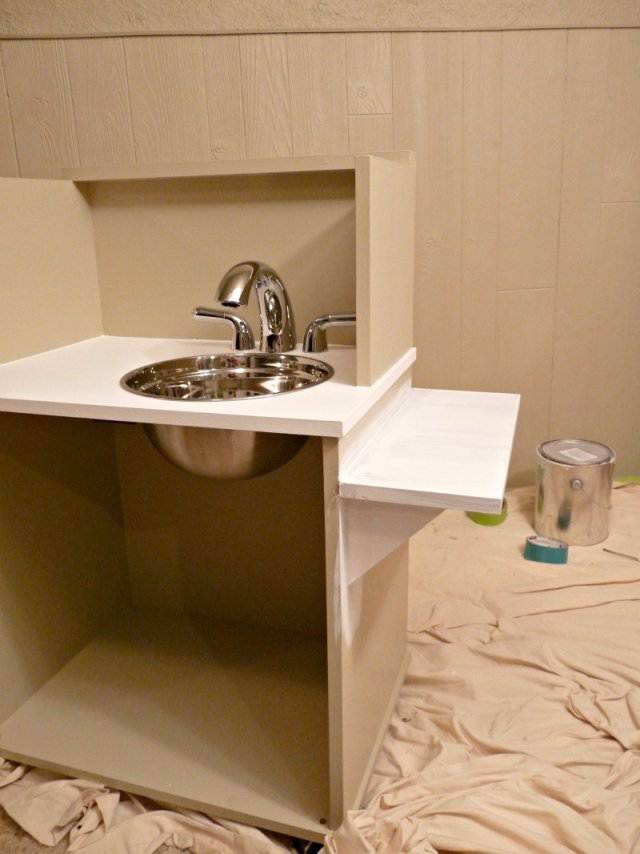 Установка тумбы с раковиной: как выбрать тумбу и установить ее своими руками в ванной комнате