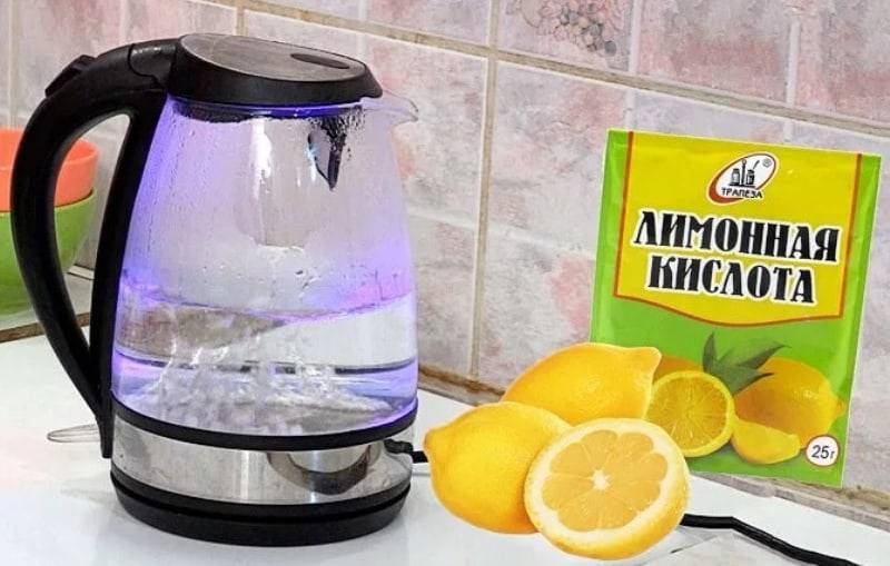 Лимонная кислота от накипи в чайнике: способы применения