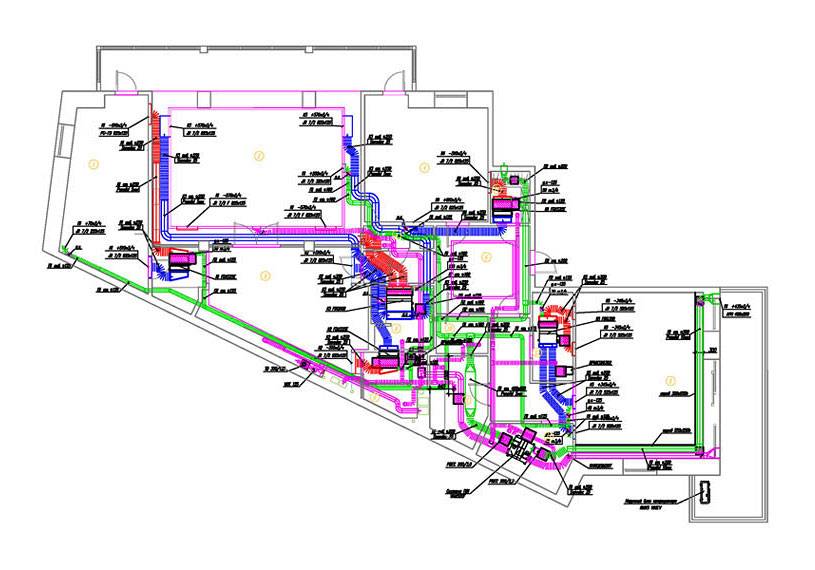 Проект вентиляции и кондиционирования