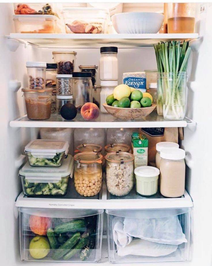 Советы по организации пространства в холодильнике