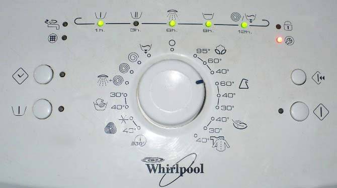 Коды ошибок стиральной машины whirlpool