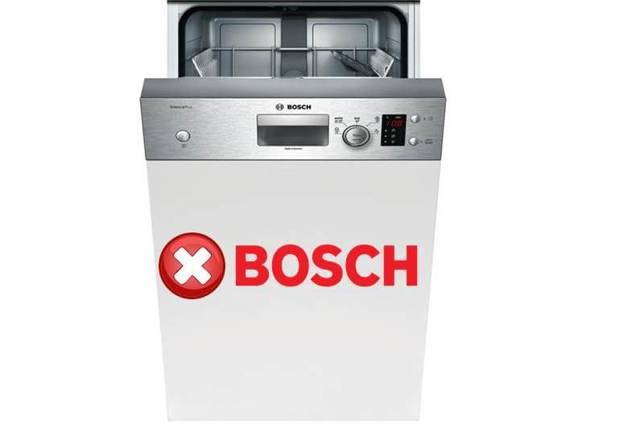 Ошибки посудомоечных машин bosch - посудомоечные машины