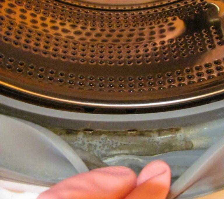 3 этапа очистки стиральной машины от плесени