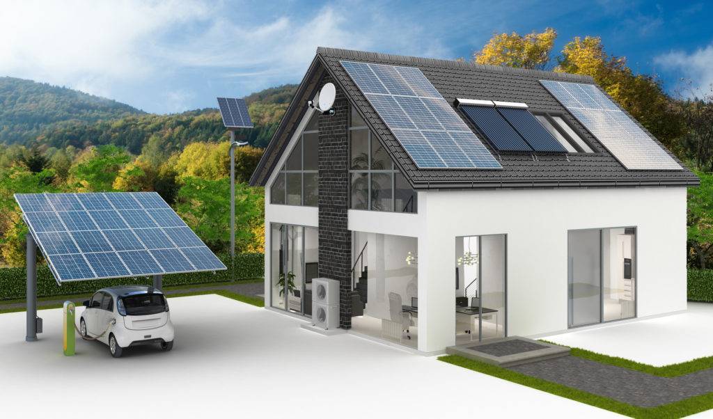 Солнечные батареи для отопления частного дома, схема, преимущества