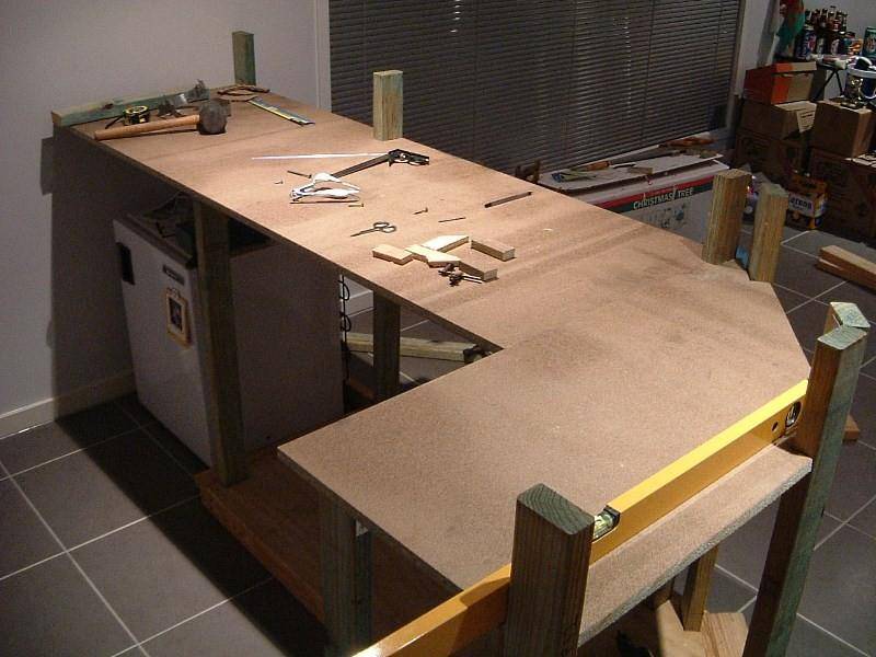Кухонный стол своими руками: чертежи и замеры, пошаговая сборка