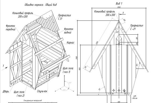 Дачный туалет: устройство, пошаговая инструкция для строительства своими руками | 40+ фото & видео