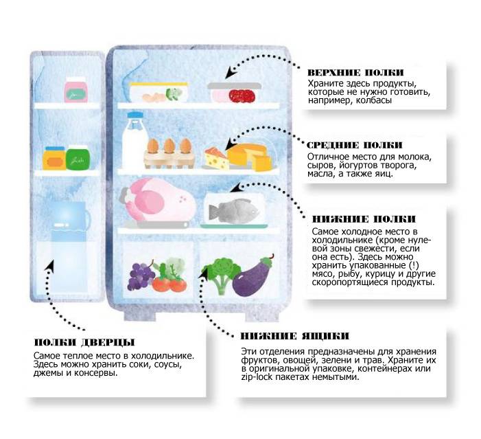 Как грамотно и экономно использовать пространство в холодильнике: советы и правила