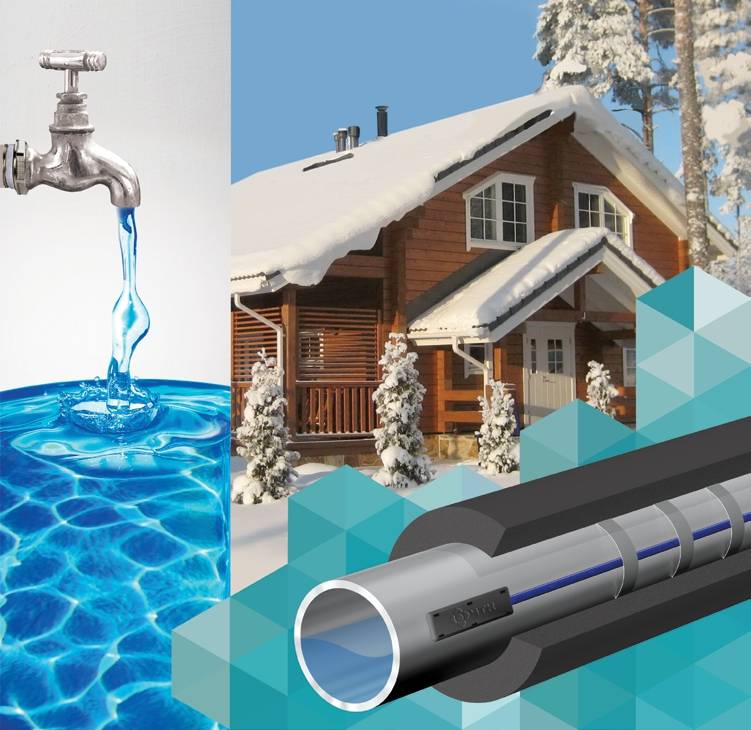 Обогрев водопровода: лучшие варианты обогрева + разбор технических особенностей