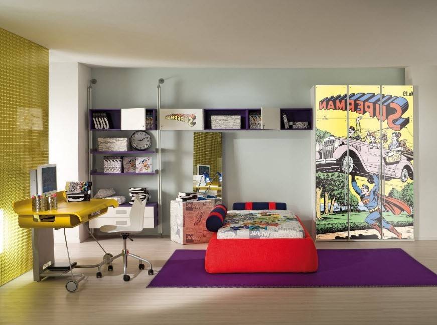 Современный дизайн комнаты подростка: 66 фото-идей для оригинальных интерьеров