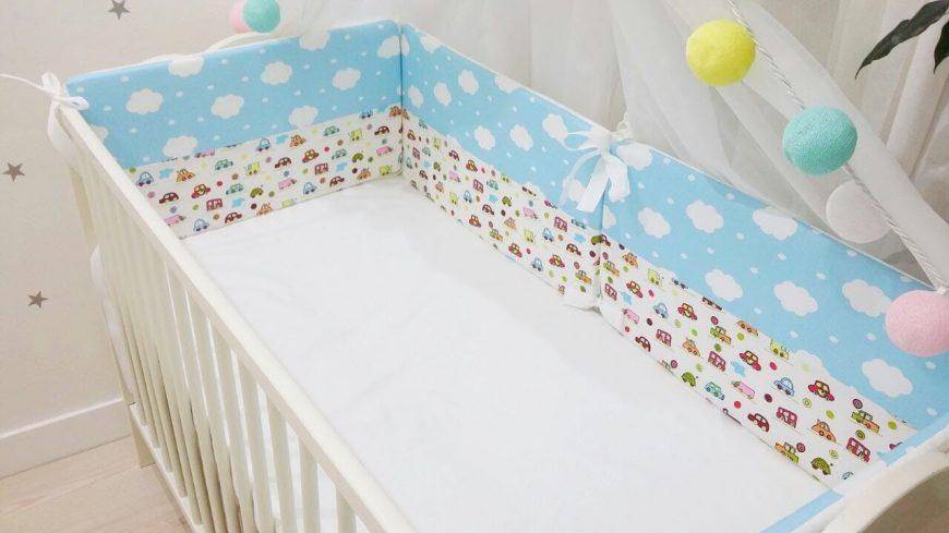 Шьем бортики-подушки для детской кроватки. часть 1
