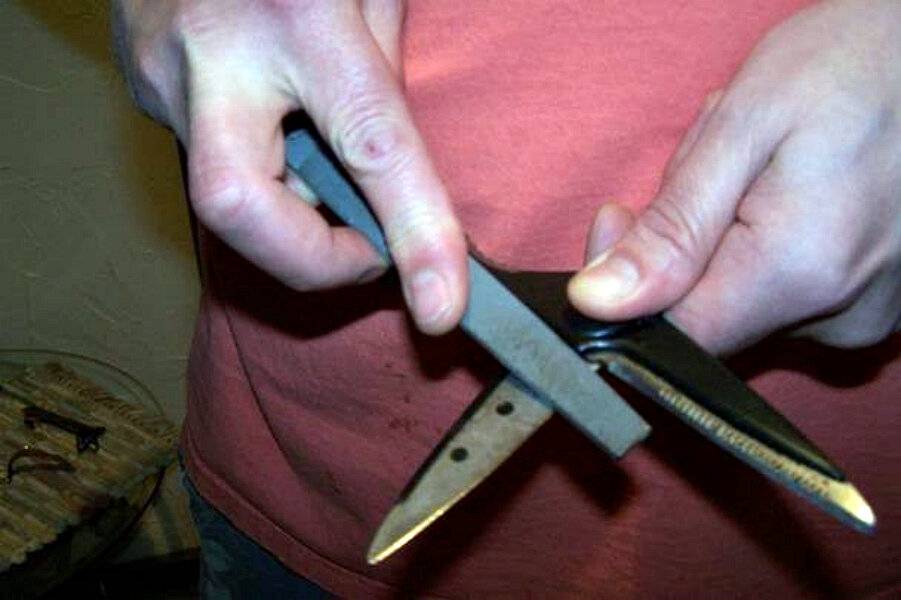 Как наточить ножницы в домашних условиях: как можно правильно заточить