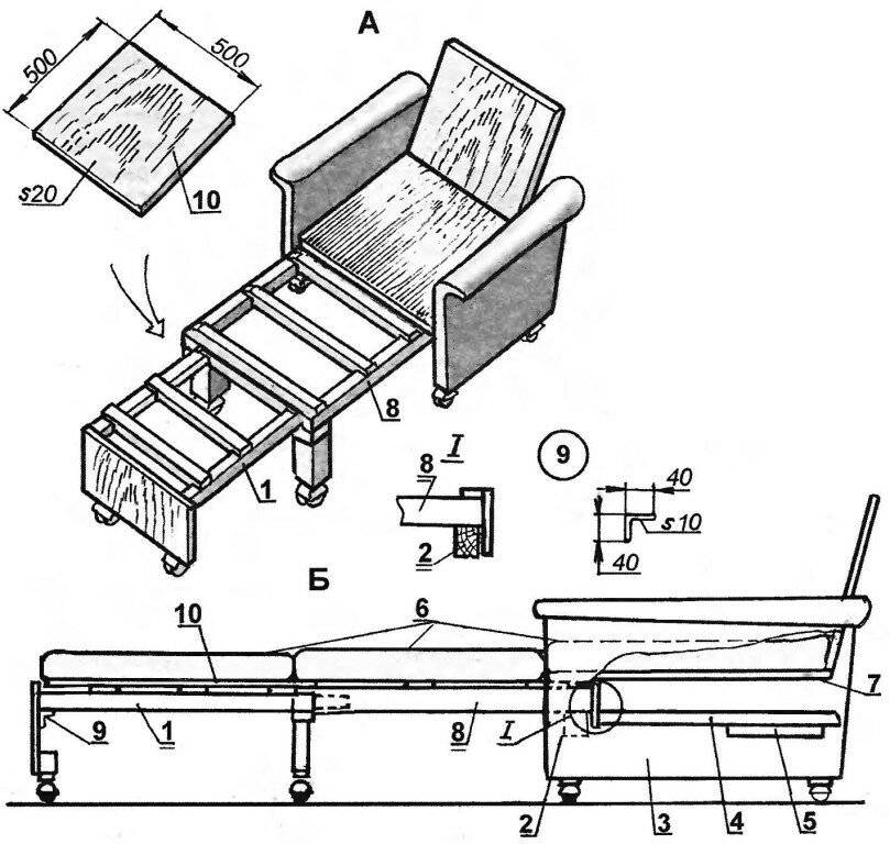Как сделать подвесное кресло своими руками: подробная инструкция
