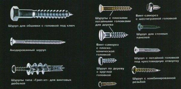 Саморезы по дереву – обычный крепёж на все случаи жизни