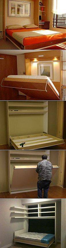 Как сделать шкаф – кровать своими руками: схемы, чертежи, подробная инструкция – обзор
