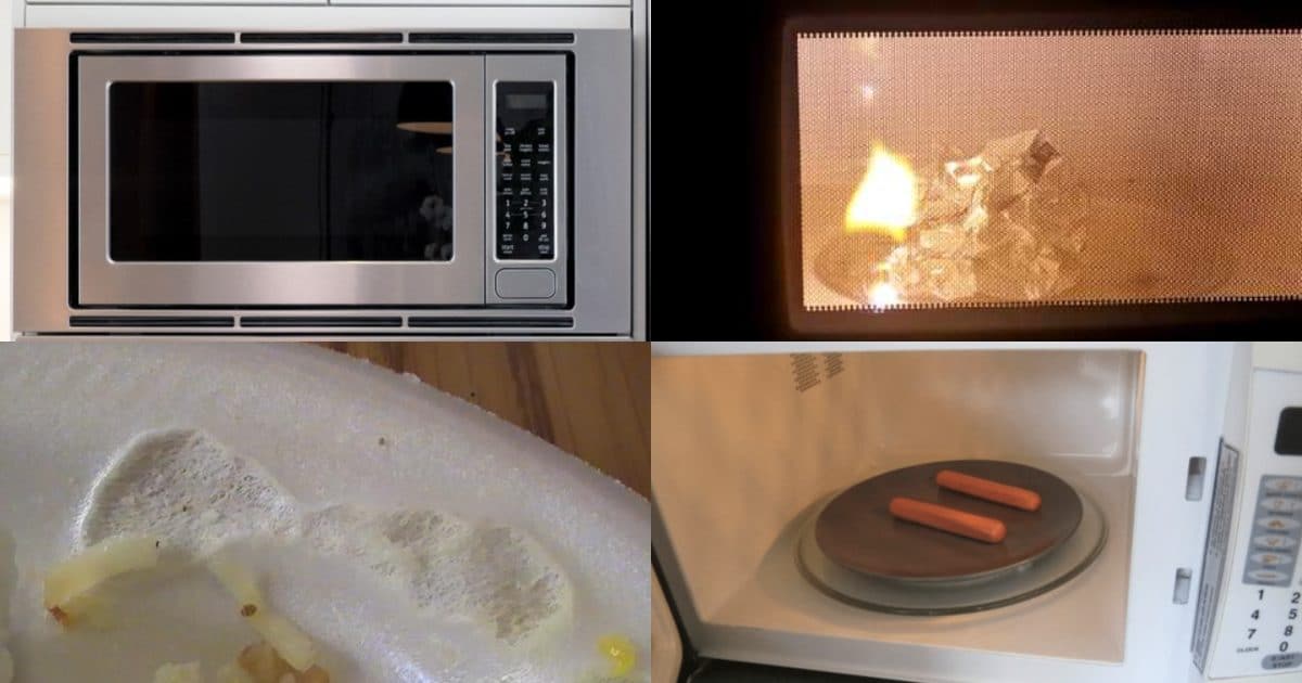 Почему нельзя включать пустую микроволновую печь
