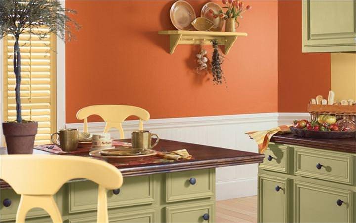 Каким цветом покрасить кухню: фото идей в разных стилях и планировках