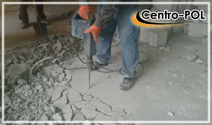 Демонтаж стяжки — методы, особенности и как самому сделать демонтаж старой цементной стяжки пола