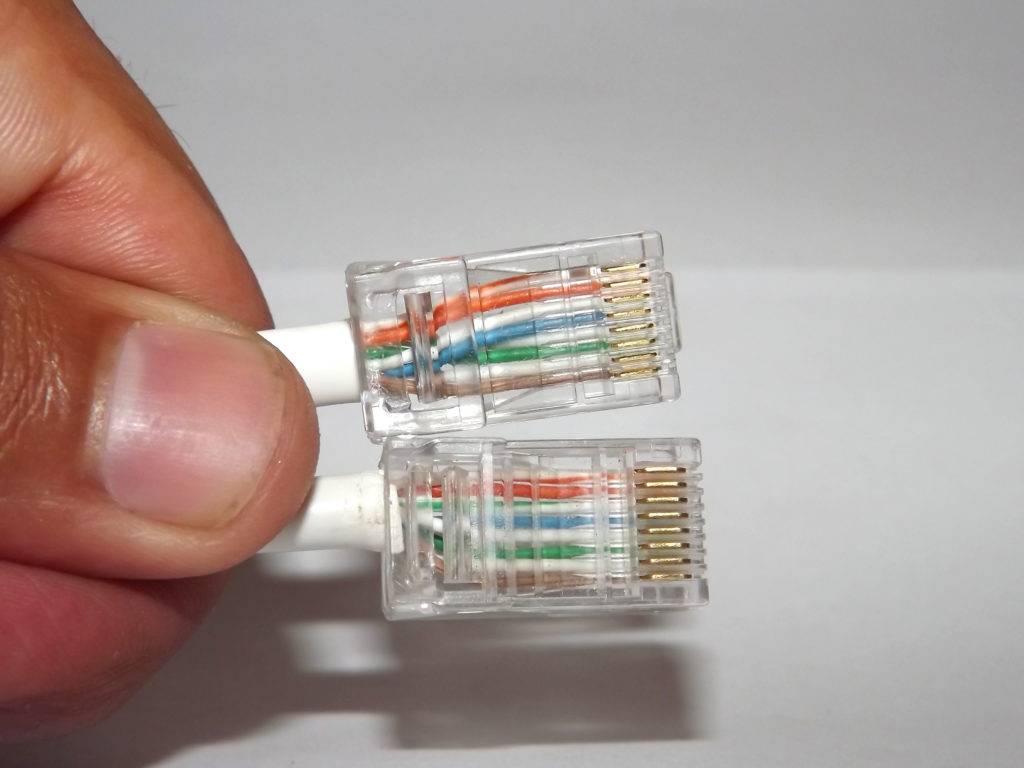 Как соединить два интернет кабеля между собой. соединить витую пару между собой