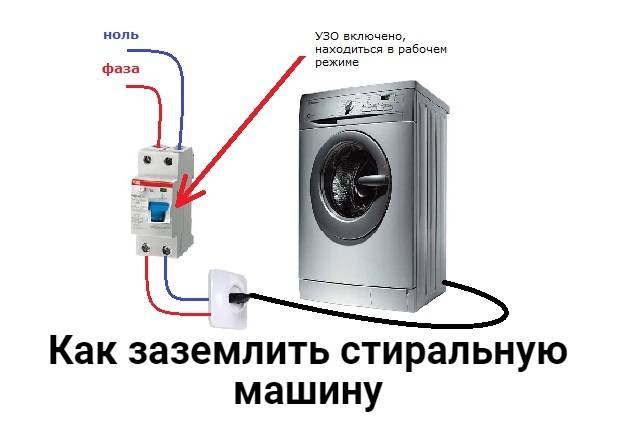 Заземление стиральной машины своими руками