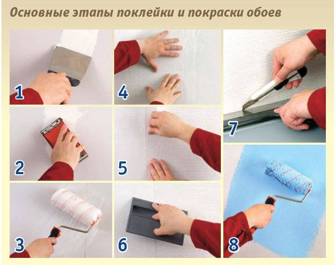 Клеим обои своими руками. полная инструкция (подготовка, выбор обоев и клея, маленькие хитрости)