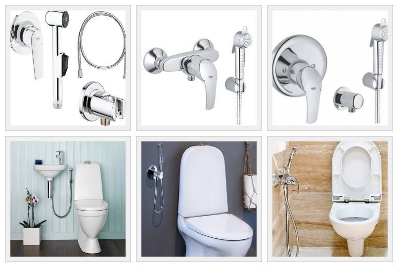 Гигиенические души для туалета - виды моделей, плюсы и минусы