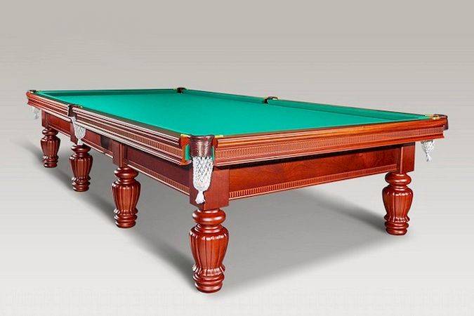 Размер бильярдного стола в зависимости от вида игры, правила подбора