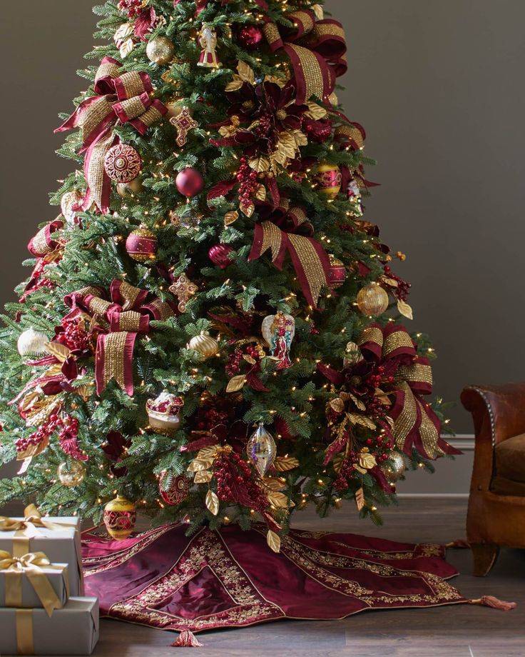 Как изящно украсить новогоднюю елку - wikihow