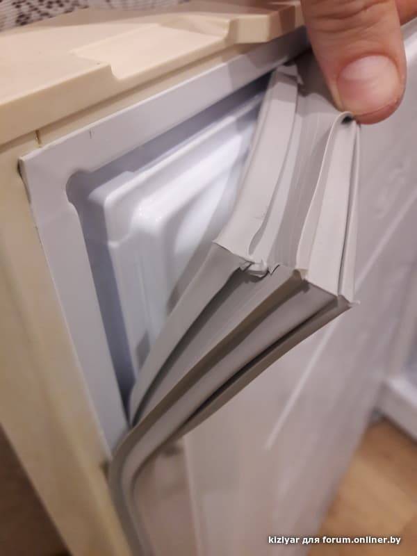 Как заменить уплотнительную резинку на холодильнике своими руками