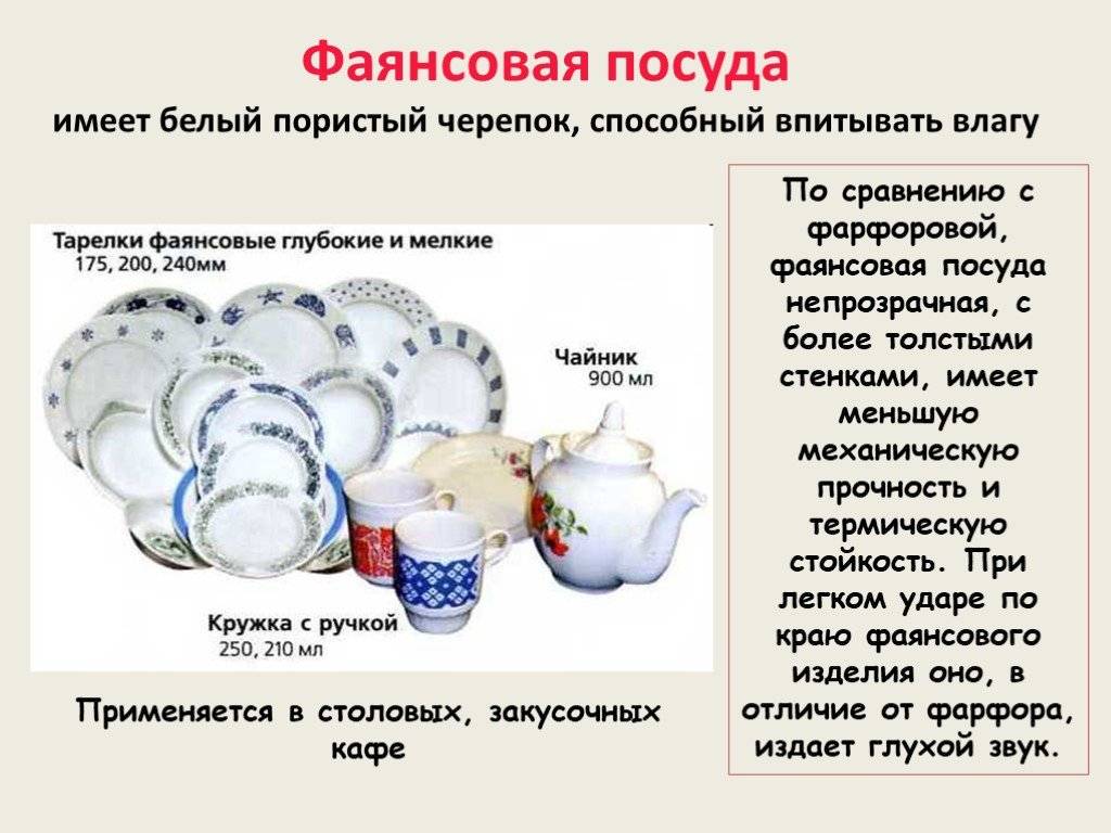 Характеристики фарфора. Характеристика фаянсовой посуды. Характеристика фарфоровой посуды. Фарфоровая посуда презентация. Фаянс посуда обеденная.