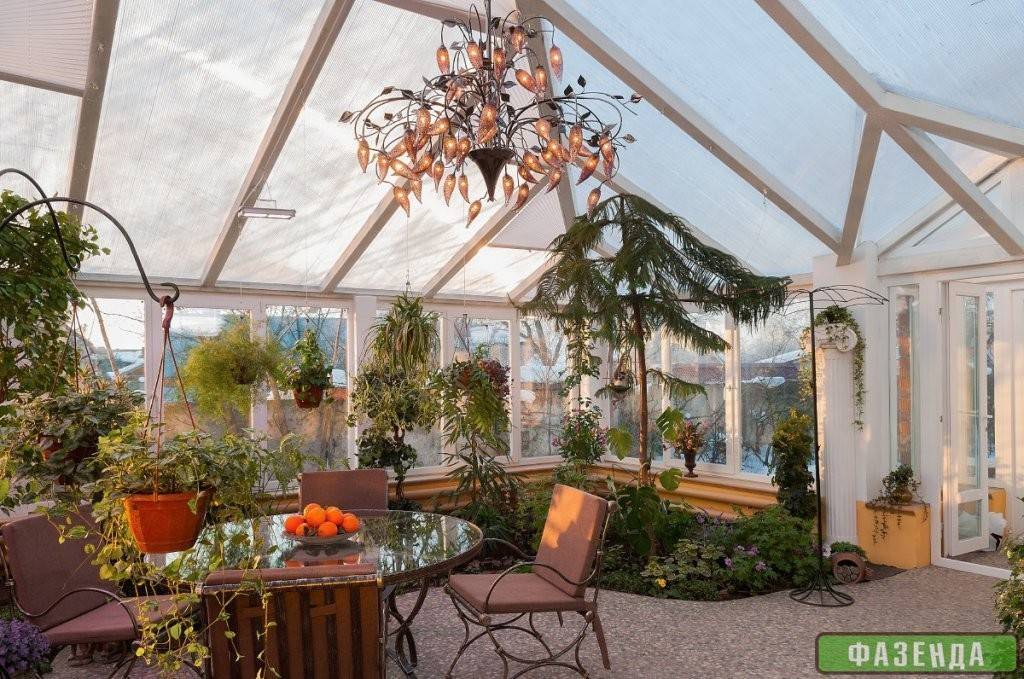 Зимний сад своими руками: назначение помещения и варианты его отопления (100 фото)