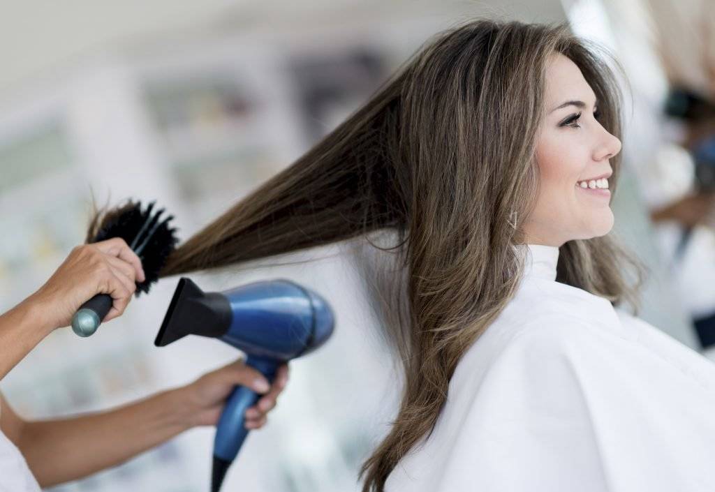 Как правильно сушить волосы в парикмахерской