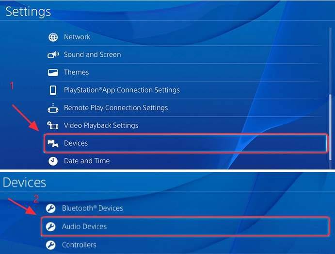 Наушники и ps5