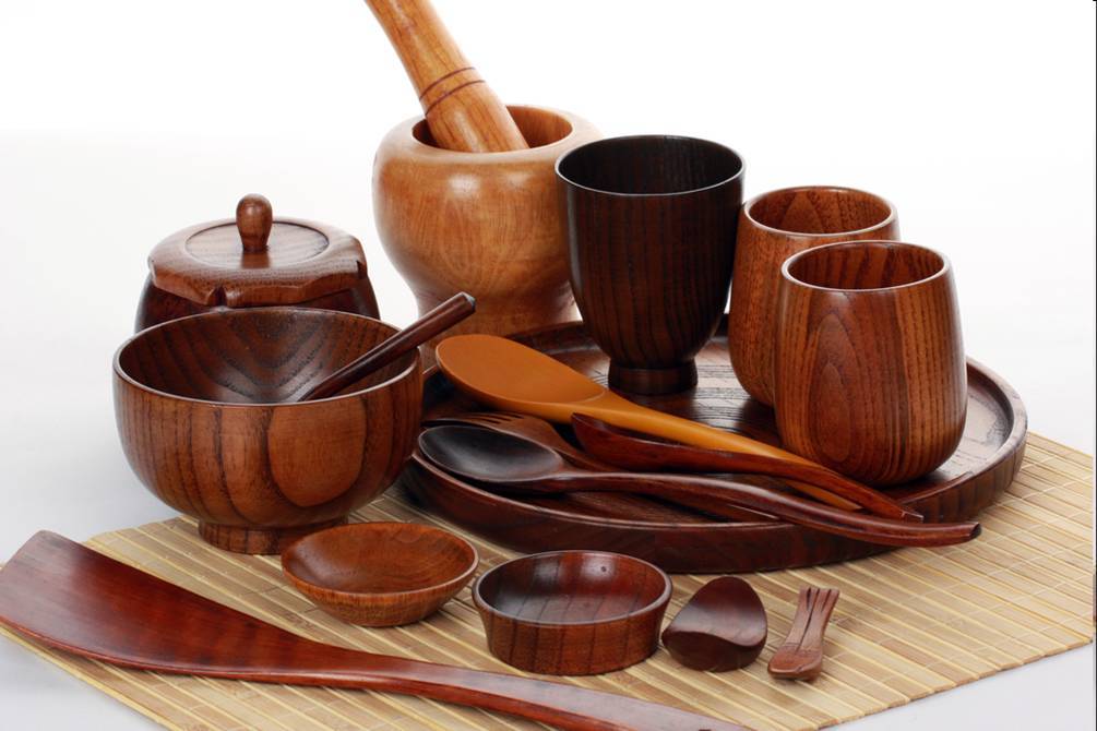 Какая древесина подходит для изготовления посуды