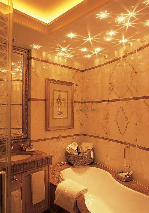 Как сделать подсветку в ванной комнате: как совместить дизайн и безопасность