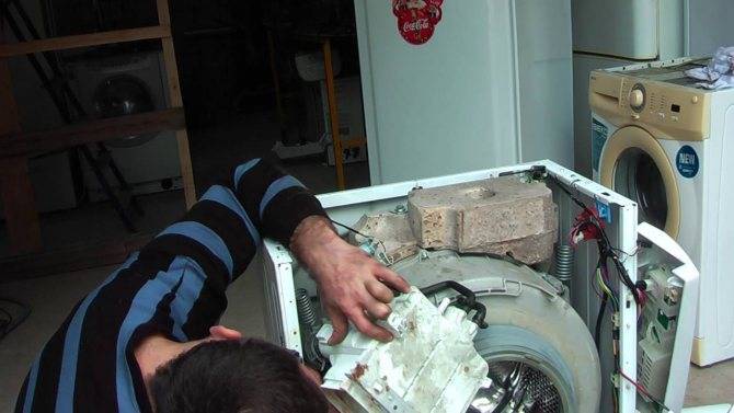 Как снять подшипник с барабана стиральной машины занусси: инструкция
