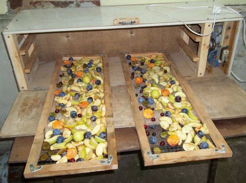 Сушилка для фруктов своими руками. как сделать сушилку для фруктов. в статье приведены основные методики изготовления сушилки для фруктов своими руками.информационный строительный сайт |