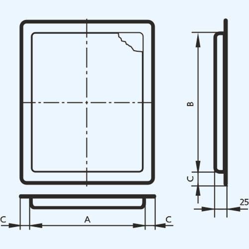 Ревизионный люк: для счетчиков воды, смотровое сантехническое окно в стене, размеры