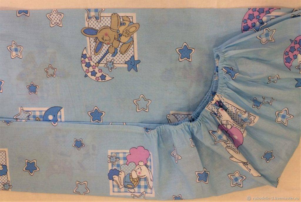 Пошив детского постельного белья: в кроватку для новорожденных своими руками